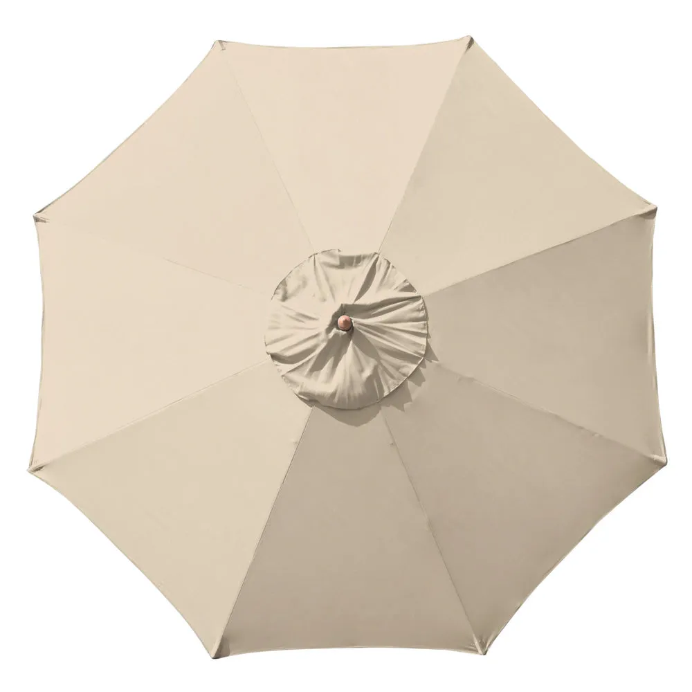 Patio Umbrella Wooden 13ft 8-Rib