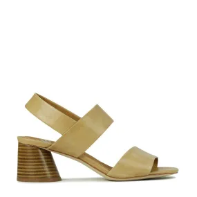 PETTO LEATHER HEEL SANDALS