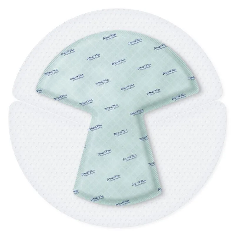 Resposorb Silicone Border Heel Wound Dressing Pads 25cm x 25cm x 10