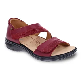 Revere Mauritius Backstrap Sandal (Women) - Cherry Lizard