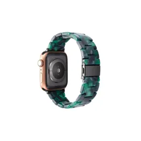 Rosetta Resin Watch Strap - Dark Green - 42mm/44mm