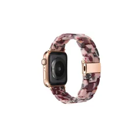 Rosetta Resin Watch Strap - Pink Mix - 38/40mm