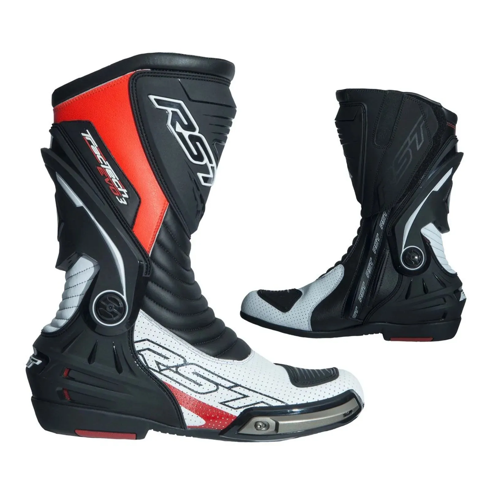 RST TracTech Evo 3 CE Leather Motorcycle Boots