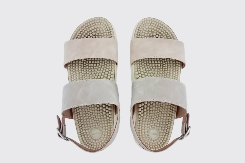 Sakura Metallic Reflexology Sandals