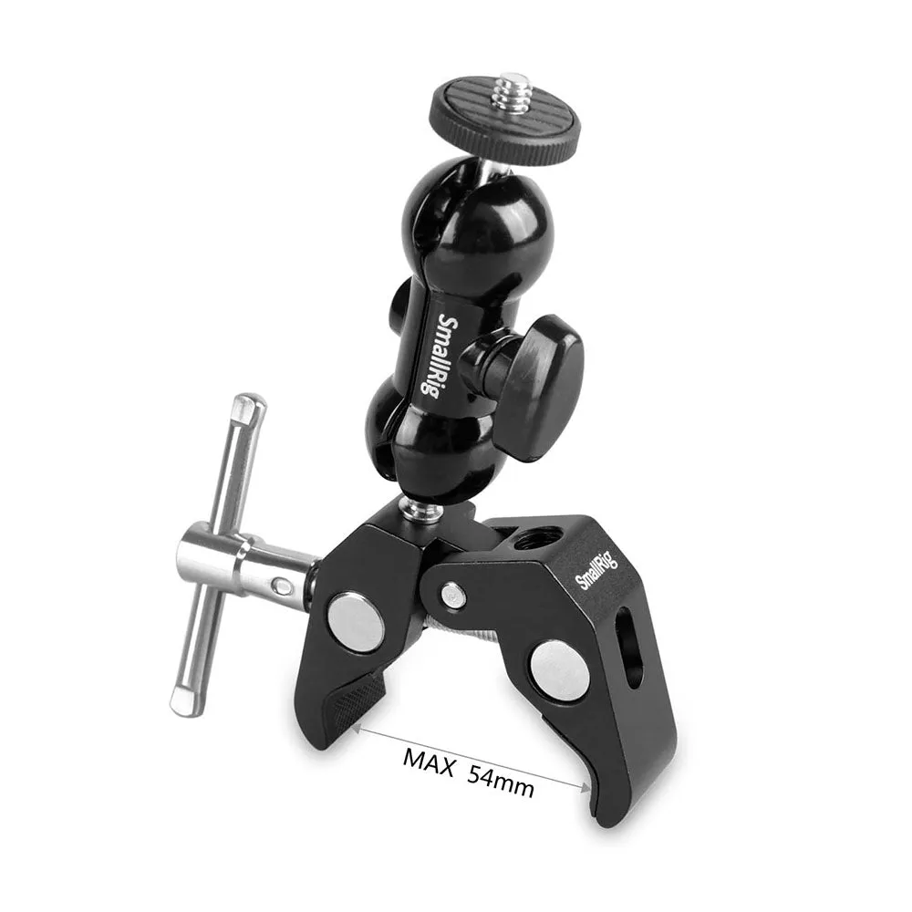 SmallRig Crab-Shaped Clamp Kit with Ballhead Magic Arm