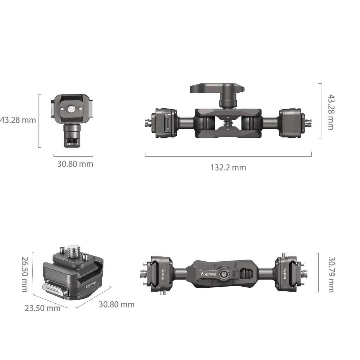 SmallRig HawkLock H21 Quick Release Magic Arm with Ball Head 4488