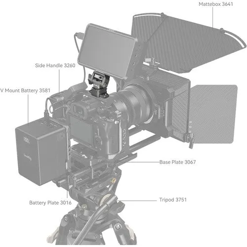 SmallRig HawkLock H21 Quick Release Monitor Support with NATO Clamp