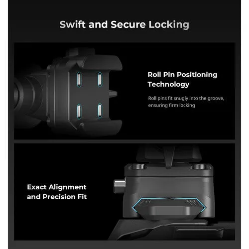 SmallRig HawkLock H21 Quick Release Monitor Support with NATO Clamp