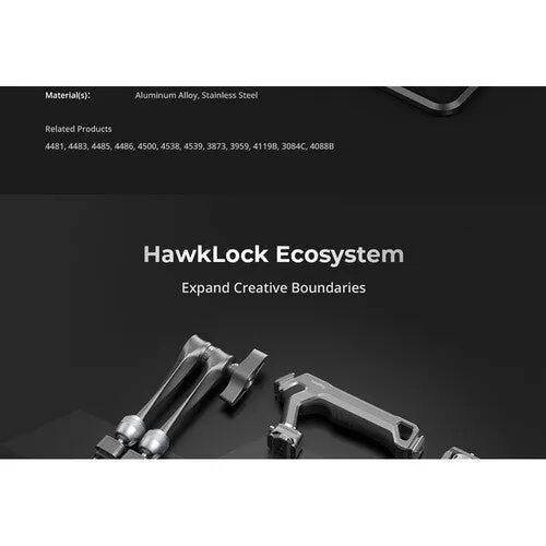 SmallRig HawkLock H21 Quick Release Monitor Support with NATO Clamp