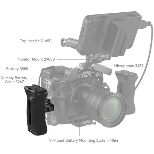 SMALLRIG SIDE HANDLE WITH 1/4"-20 SCREWS