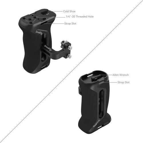 SMALLRIG SIDE HANDLE WITH 1/4"-20 SCREWS