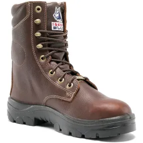 Steel Blue Men's Portland 8" WP Soft Toe Lace Up Work Boot - Oak - 810955