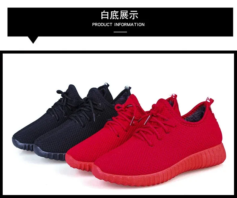 Tenis Feminino 2024 Gym Sports Red Shoes for Women Air Mesh Casual Shoes Zapatillas Mujer Women Breathable Sneakers Basket Femme