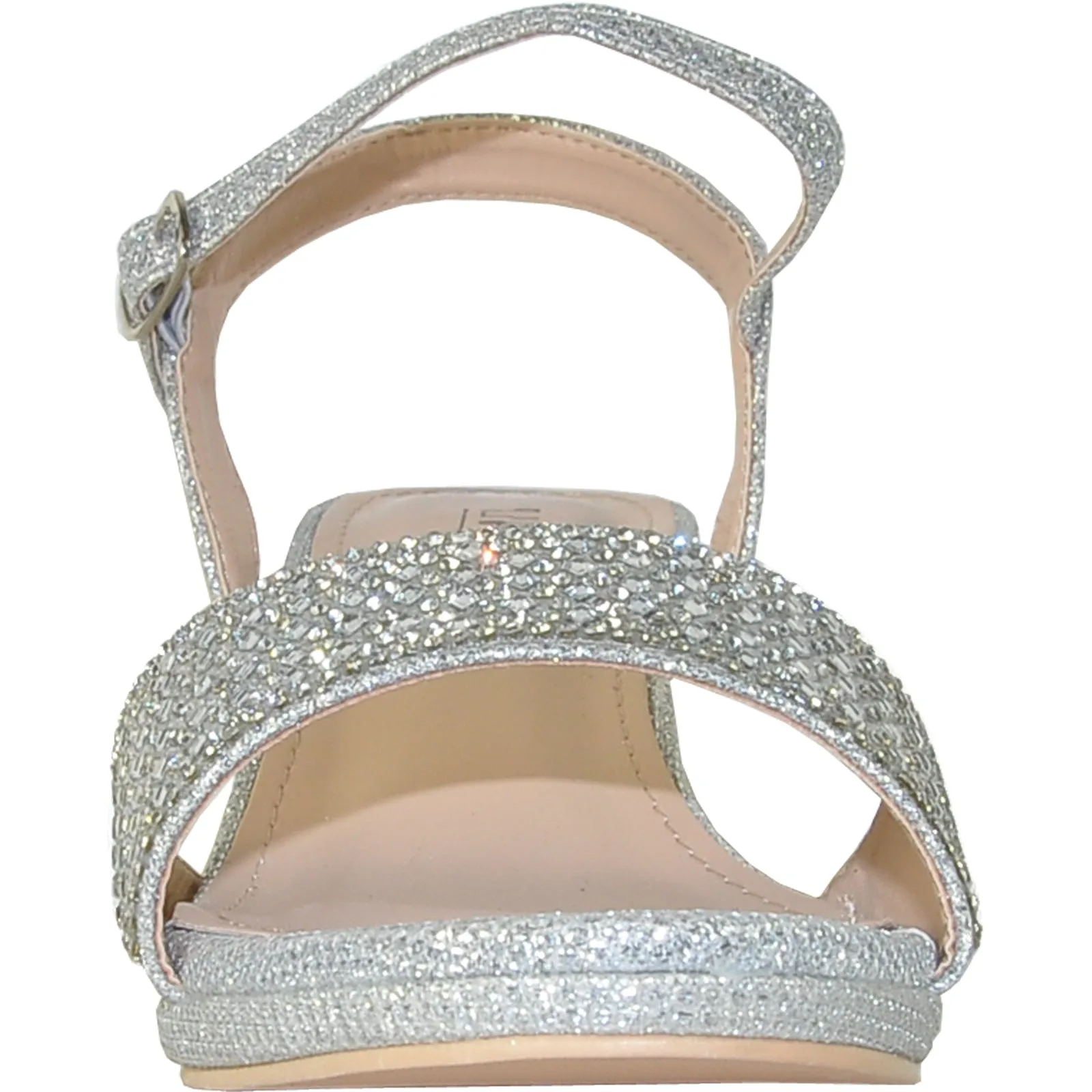 VANGELO Women Sandal ANGEL-10 Heel Party Prom & Wedding Sandal Silver