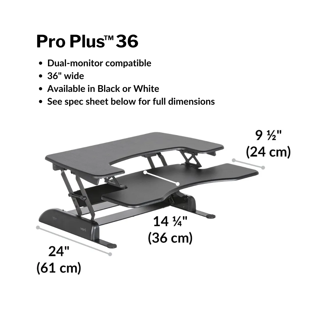 VariDesk® Pro Plus™ Series