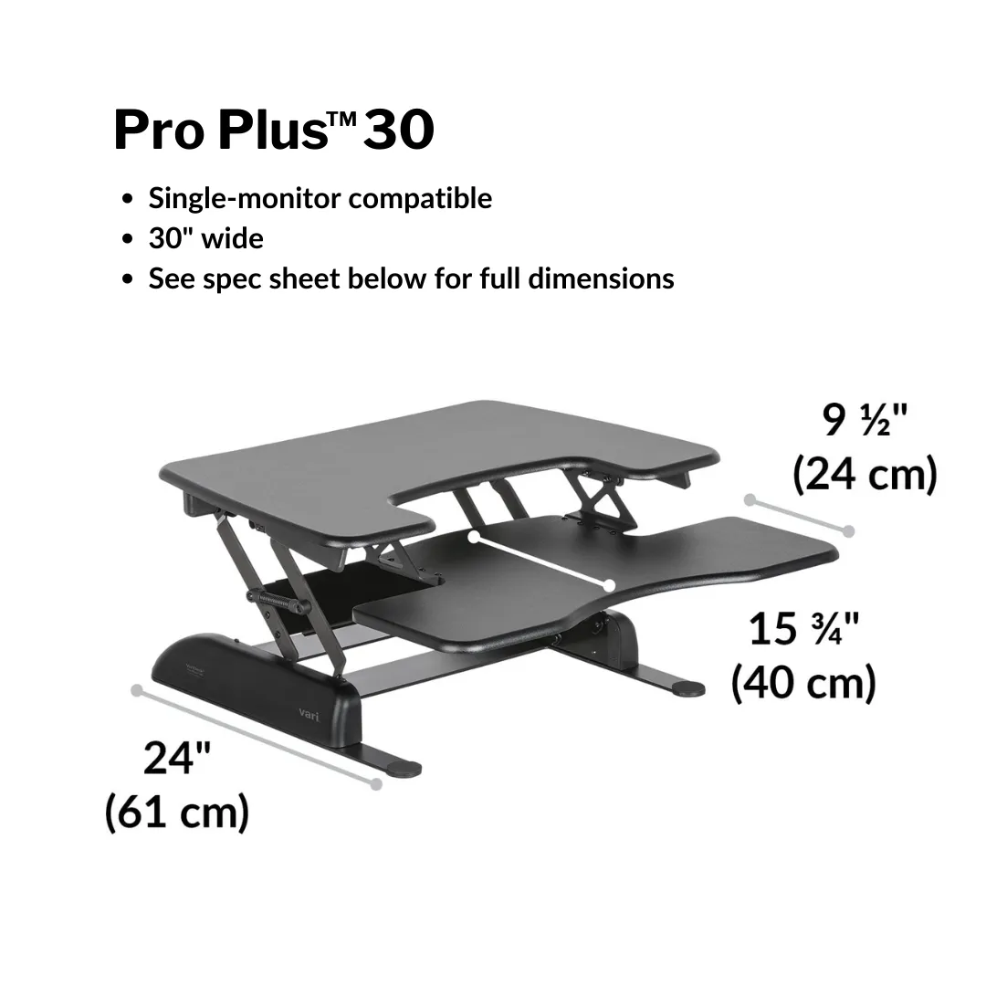 VariDesk® Pro Plus™ Series