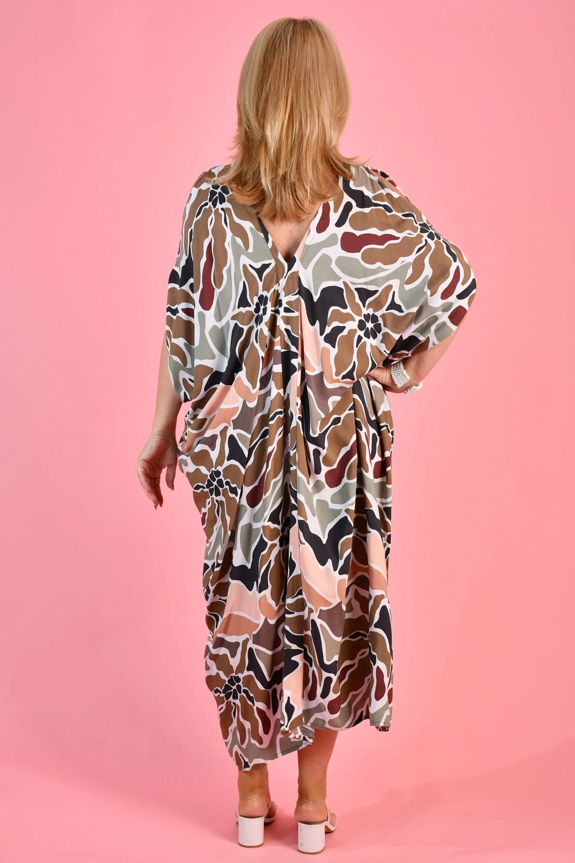 VBLD348 - CUSHLA DRESS - DESERT STORM