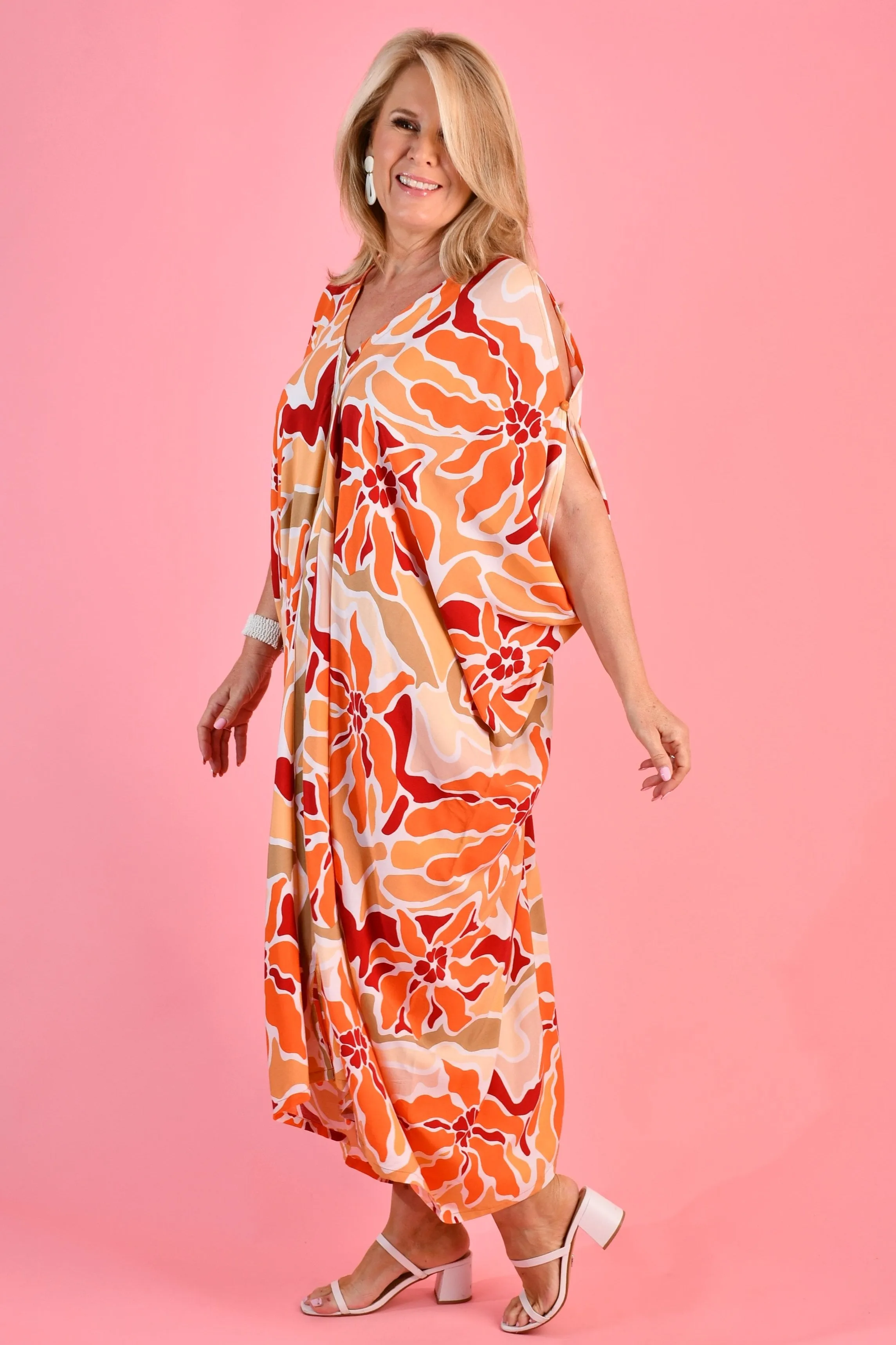 VBLD348 - CUSHLA DRESS - DESERT SUNSET