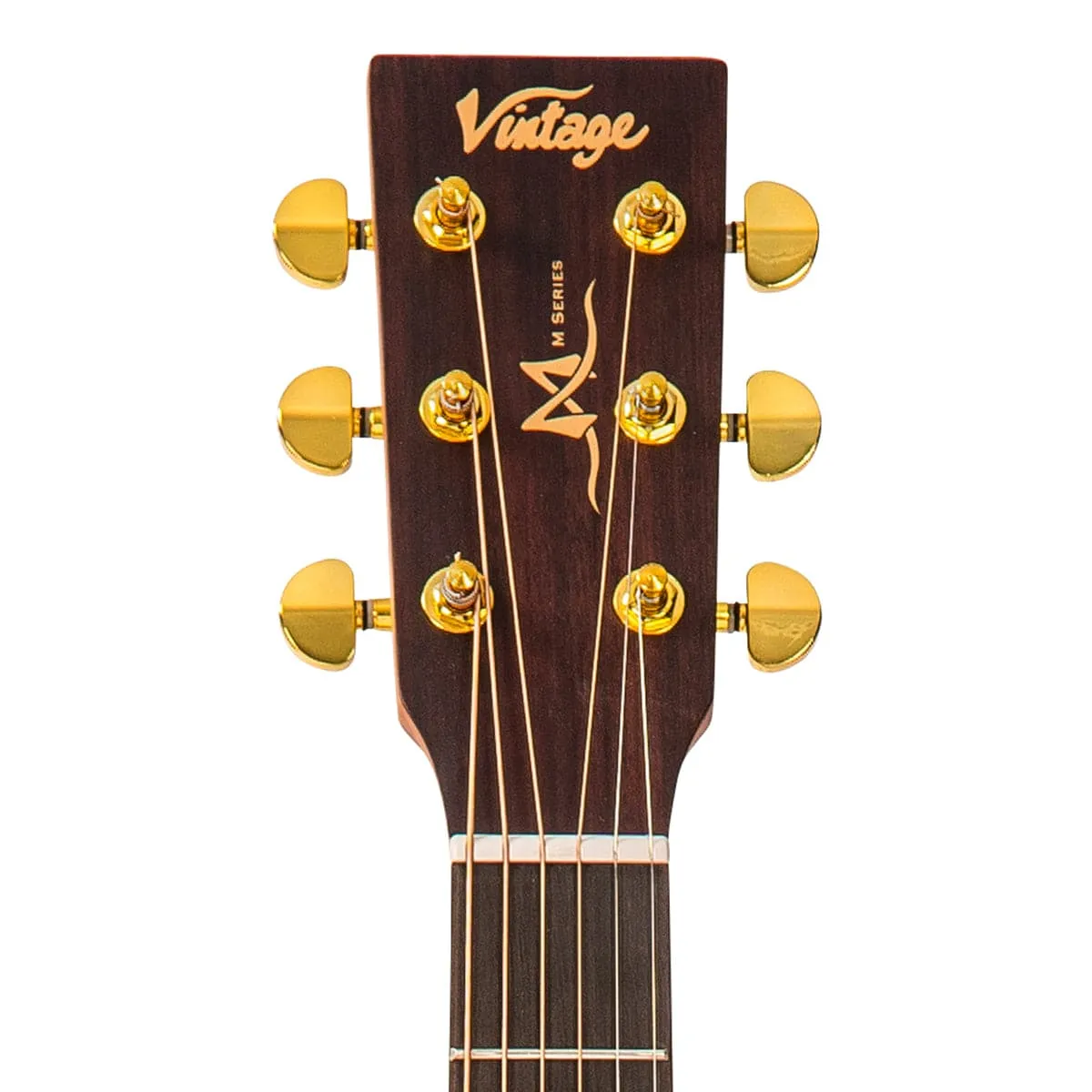 Vintage Mahogany Series 'Grand Auditorium' Cut-Away Electro-Acoustic Guitar ~ Satin Mahogany