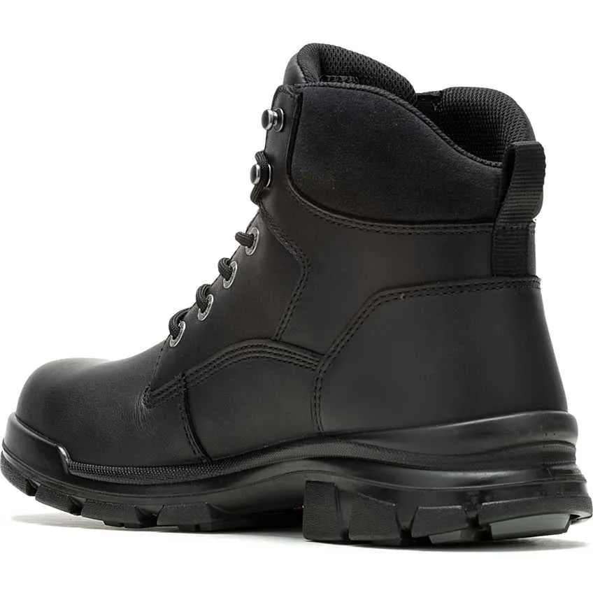 Wolverine Men's Durashocks SR Icon 6" Comp Toe WP Work Boot -Black- W241098