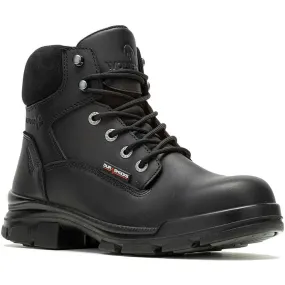 Wolverine Men's Durashocks SR Icon 6" Comp Toe WP Work Boot -Black- W241098