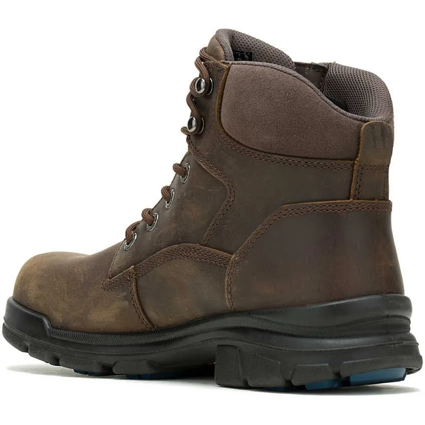 Wolverine Men's Durashocks SR Icon 6" Comp Toe WP Work Boot -Brown- W241097