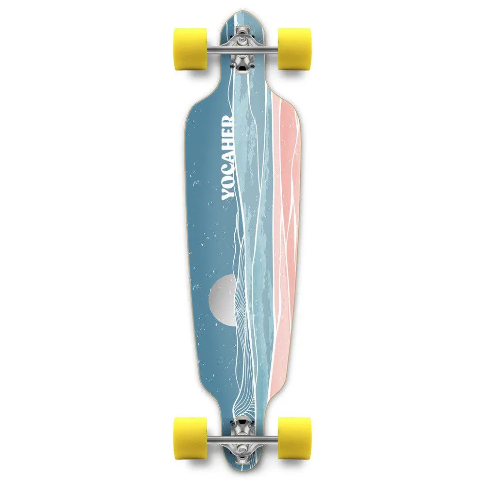 Yocaher Horizon Night 41" Drop Through Longboard